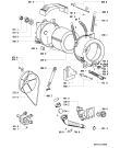 Схема №1 AWM 213/3 с изображением Обшивка для стиральной машины Whirlpool 481245319858