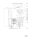 Схема №2 BIA20X (F077933) с изображением Запчасть для холодильной камеры Indesit C00291014