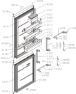 Схема №1 RK6192EC (519251, HZS3369) с изображением Дверь для холодильника Gorenje 475993
