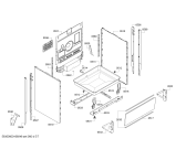 Схема №2 PHCB555055 с изображением Фронтальное стекло для духового шкафа Bosch 00688996