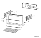 Схема №5 KR8403001M с изображением Обшивка для плиты (духовки) Aeg 5618256092