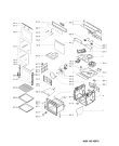 Схема №1 BLPE 7154 ES с изображением Дверка для духового шкафа Whirlpool 481010595974