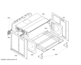 Схема №2 HBN730570B с изображением Фронтальное стекло для духового шкафа Bosch 00473381