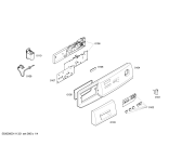 Схема №1 WAG16260IN с изображением Модуль управления для стиралки Bosch 00707250