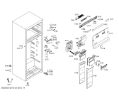 Схема №3 3FFP3760 с изображением Дверь для холодильной камеры Bosch 00246480