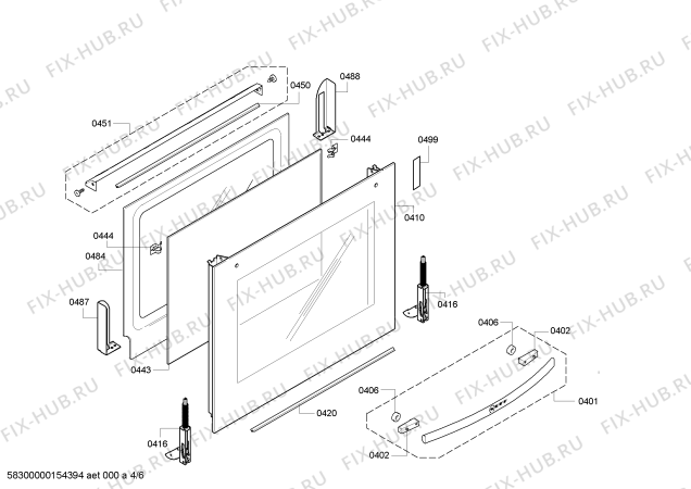 Схема №2 B15P42N0S с изображением Панель управления для духового шкафа Bosch 00704194