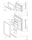 Схема №1 ARG 477/G с изображением Всякое для холодильной камеры Whirlpool 481941879494