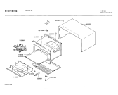 Схема №1 HF1342 с изображением Панель для свч печи Siemens 00085801