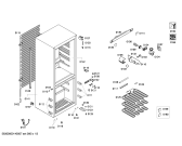 Схема №1 KG39VX77 с изображением Дверь для холодильной камеры Siemens 00248943