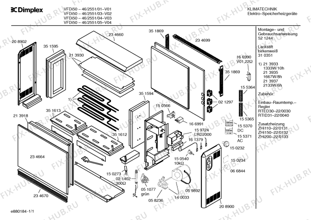 Схема №1 46/2568 VFDi60B с изображением Регулятор для стиральной машины Bosch 00159724