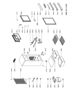 Схема №1 KVC 2241/2 с изображением Дверь для холодильника Whirlpool 481944269028