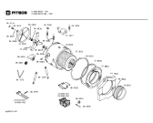 Схема №2 V2900INOXGB с изображением Мотор для стиралки Bosch 00232096
