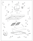 Схема №1 DC9640X (396338, HO1000) с изображением Панель для электровытяжки Gorenje 418912
