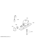 Схема №1 GSL84430 с изображением Планка ручки для холодильника Bosch 00439753