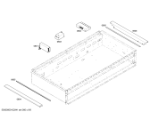 Схема №6 PSC486GDZS с изображением Решетка для плиты (духовки) Bosch 00143242