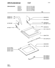 Схема №1 COMP. 9330E-B с изображением Ручка двери для плиты (духовки) Aeg 8996613035550