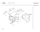 Схема №1 0712020007 MUZ6DS1 с изображением Крышка для кухонного измельчителя Bosch 00118112
