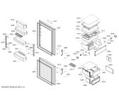 Схема №1 BD3058L3AV с изображением Логотип для холодильной камеры Bosch 00629781