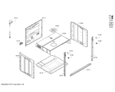 Схема №2 B16E74S3 с изображением Фронтальное стекло для плиты (духовки) Bosch 00689355