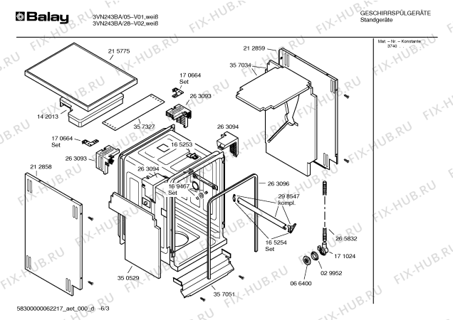 Схема №4 SE23200DK с изображением Проточный нагреватель для посудомойки Bosch 00481630