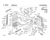 Схема №1 KGV3649NL с изображением Панель для холодильника Bosch 00271441