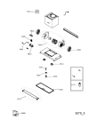 Схема №1 208202146908 PRF0015 с изображением Микрофильтр для вентиляции Whirlpool 482000015454