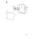 Схема №3 GS 6971 IN с изображением Панель для посудомоечной машины Whirlpool 482000008512