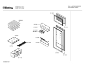 Схема №1 K22JR441 с изображением Дверь для холодильника Bosch 00235512