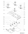 Схема №1 AKM 269 IX с изображением Втулка для плиты (духовки) Whirlpool 480121100227