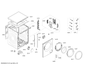 Схема №2 WM12P2692W, iQ300 с изображением Панель управления для стиральной машины Siemens 11024429