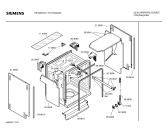 Схема №3 SE34648 EXTRAKLASSE с изображением Вкладыш в панель для посудомоечной машины Siemens 00358753