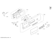 Схема №3 WLK20236IT с изображением Панель управления для стиралки Bosch 11023314