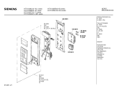 Схема №1 HF76120 с изображением Передняя панель для микроволновой печи Siemens 00092285