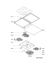 Схема №1 CHR3462IN (F096411) с изображением Керамическая поверхность для духового шкафа Indesit C00444199