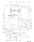 Схема №1 ART 484/A/4 с изображением Поверхность для холодильной камеры Whirlpool 480131100753