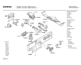 Схема №3 WM36010SI SIWAMAT PLUS 3601 с изображением Панель управления для стиралки Siemens 00273947