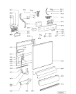 Схема №2 ADP 8311 ALU с изображением Обшивка для посудомоечной машины Whirlpool 481245373674