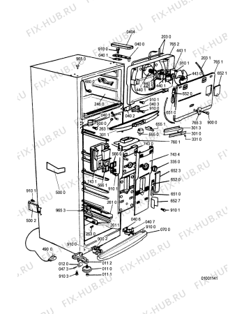 Схема №3 WBM 37 127V с изображением Винтик для холодильной камеры Whirlpool 481250218508
