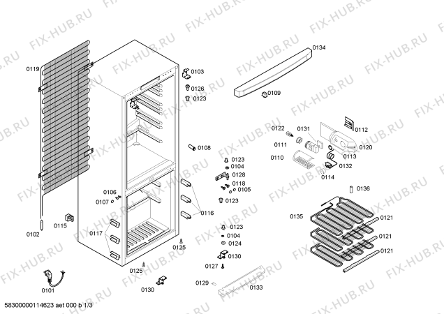 Схема №1 KG39V650 с изображением Дверь для холодильника Siemens 00243857