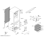 Схема №1 KG39V650 с изображением Дверь морозильной камеры для холодильной камеры Siemens 00476227