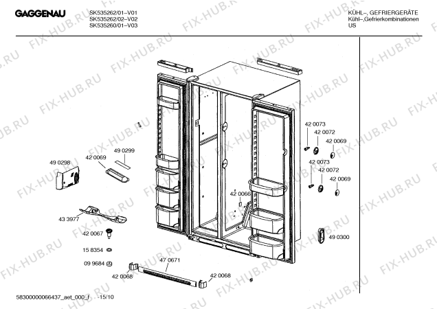 Схема №6 SK525264 с изображением Рамка для холодильной камеры Bosch 00433937