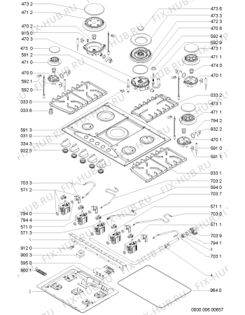 Схема №1 AKM393IX3 (F091846) с изображением Инструкция по эксплуатации для духового шкафа Indesit C00362298