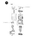 Схема №1 2327 с изображением Крышка для электрокофемашины Seb FS-3000000540