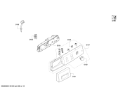 Схема №2 WTE8630BGB с изображением Панель управления для сушилки Bosch 00678017