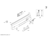 Схема №4 BM6284 с изображением Передняя панель для посудомойки Bosch 00702401