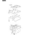 Схема №3 DEF605GW с изображением Кабель для плиты (духовки) DELONGHI 1132157