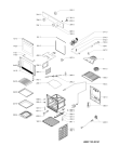 Схема №1 GA3 124 C IX A с изображением Дверка для плиты (духовки) Whirlpool 481010892659