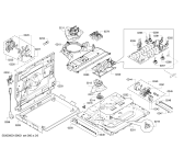 Схема №4 HBA76A520F с изображением Панель управления для электропечи Bosch 00706533