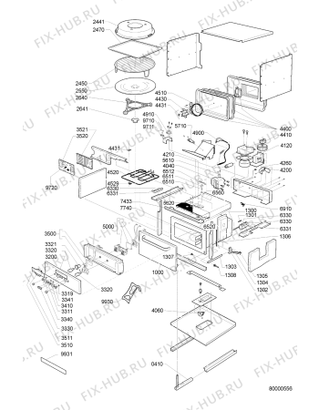 Схема №1 AMW 545 TI с изображением Всякое для микроволновки Whirlpool 481231038922