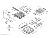 Схема №2 SMS50E09EU с изображением Столешница для электропосудомоечной машины Bosch 00682469